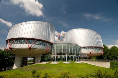 Le Palais des droits de l'homme du Conseil de l'Europe à Strasbourg, France: Un visage qui se moque du concept des droits de l'homme de l'ONU? Photo: Council of Europe.